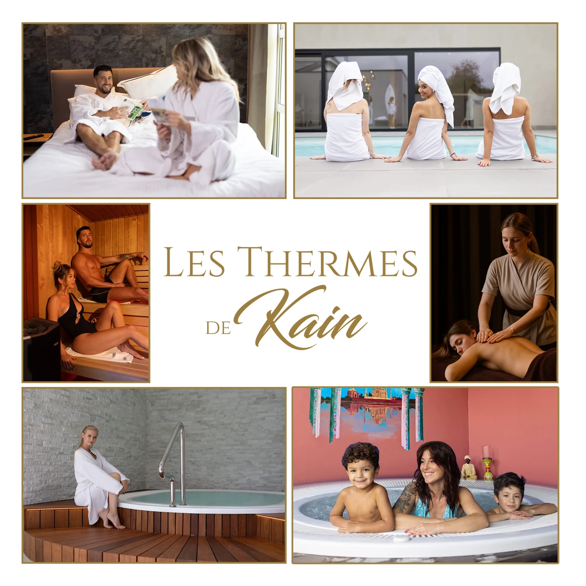 Couverture de la brochure Les Thermes de Kain
