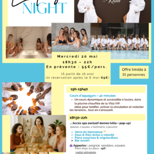 Ladies Night du Mercredi 20 mai 2026